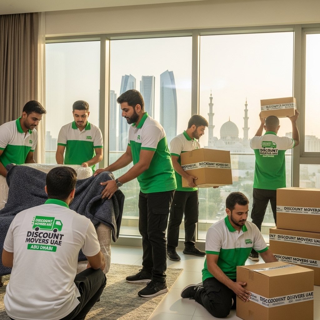 professional movers in Abu Dhabi team