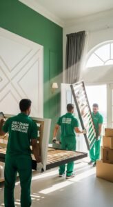 Furniture handling for an Abu Dhabi relocation