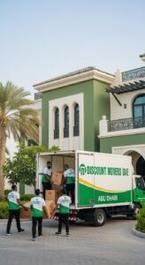 Packed belongings ready for house shifting