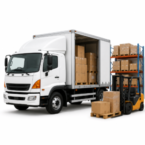Professional packing supplies and organised moving boxes